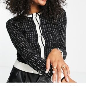 River island boucle cardigan
